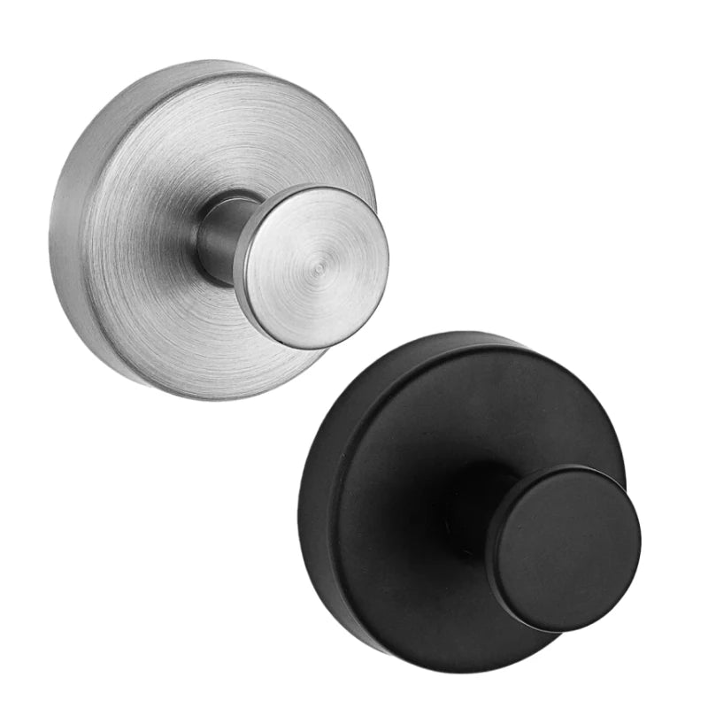Stainless Steel Suction Cup Hooks for Bathroom & Kitchen