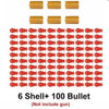 Continuous Fire Building Block Pistol with Ejecting Shells