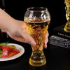 Jarra de Cerveza de Vidrio con Forma de Fútbol