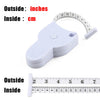 Portable Retractable Body Tape Measure with Lock
