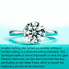 D-Color Moissanite Solitaire Engagement Ring