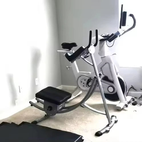 Foldable Ab Trainer with Adjustable Resistance