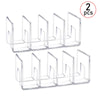 4-teiliger durchsichtiger Handtaschen-Organizer