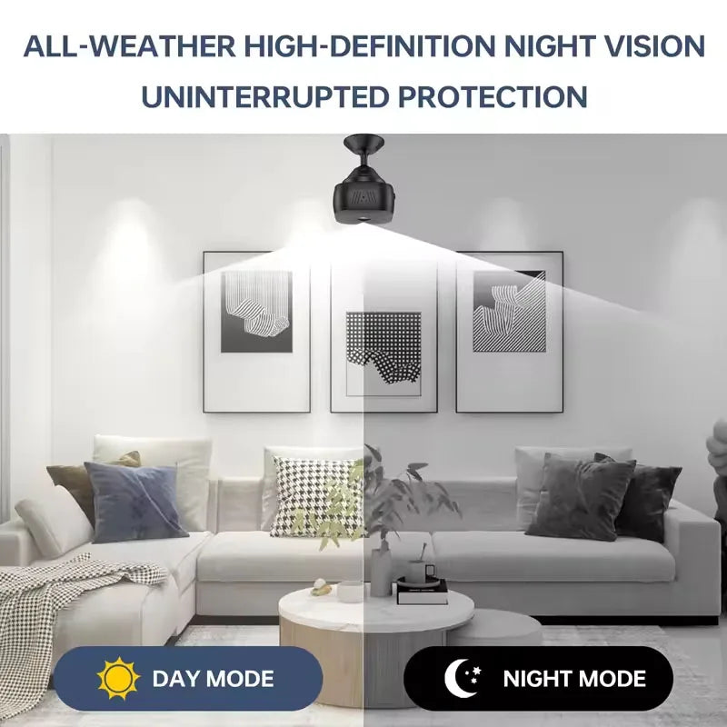 Mini WiFi Security Camera with Night Vision