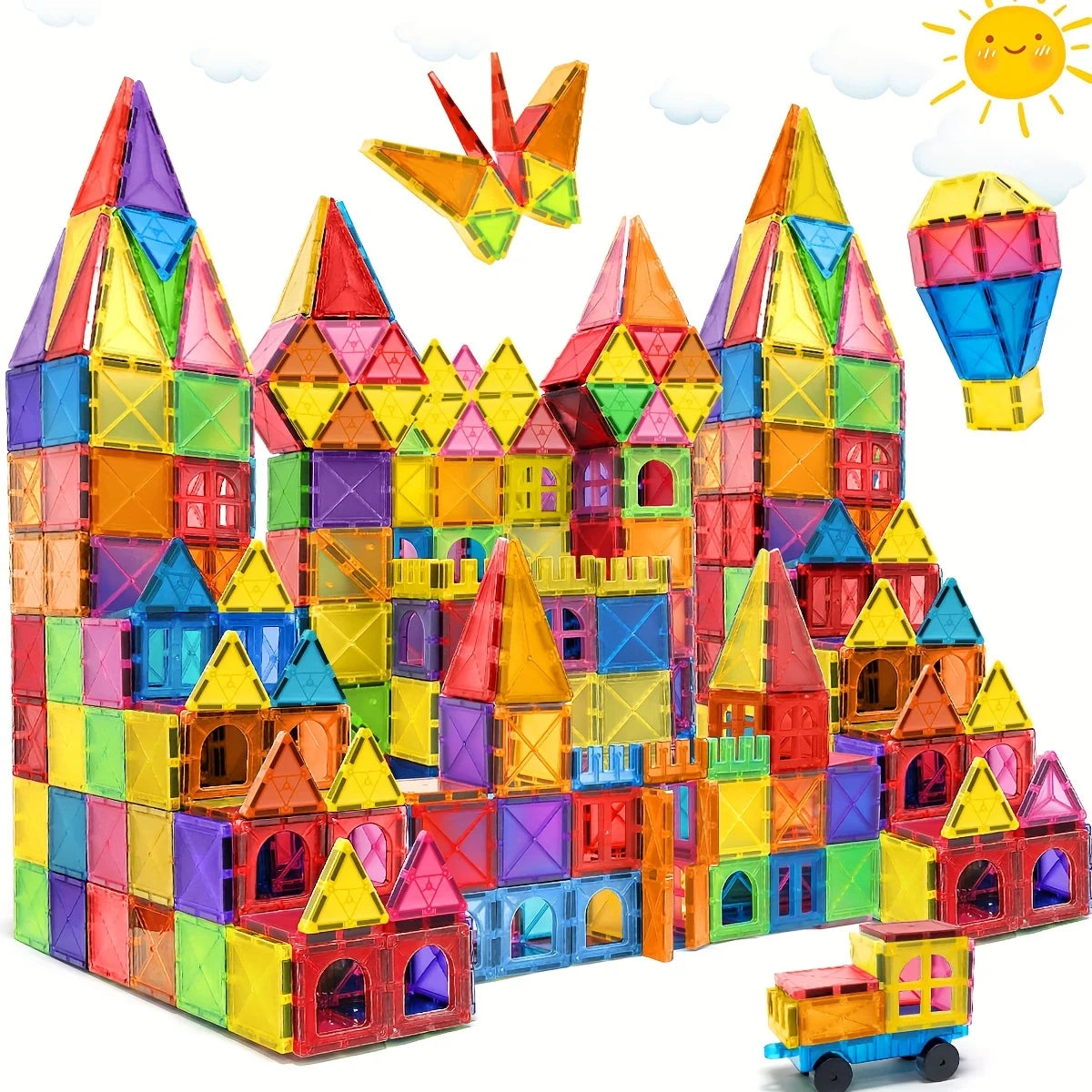Magnetic Building Blocks for Creative 3D Play