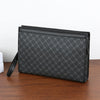 Men's PU Leather Tablet Clutch Bag with Zipper