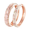 Double Enamel Women's Bangle Set