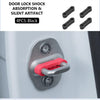 Door lock shock absorption and silent artifact silicone pads in black and red colors
