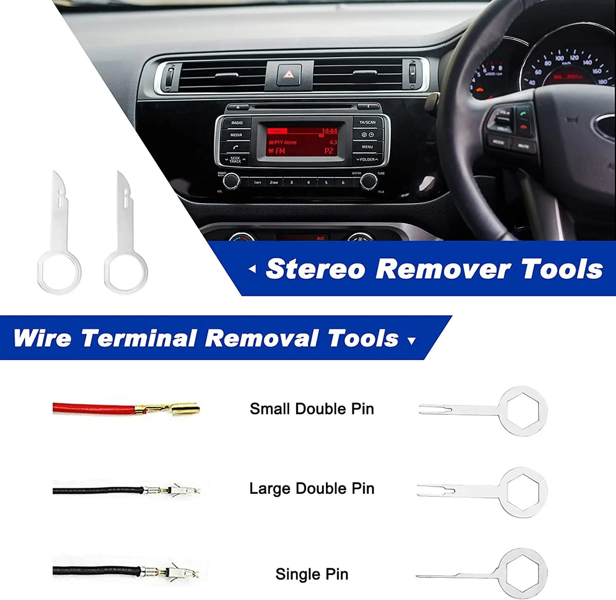 Car Trim Removal Tool Kit with Storage Case