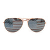 Gafas de sol aviador con bandera estadounidense