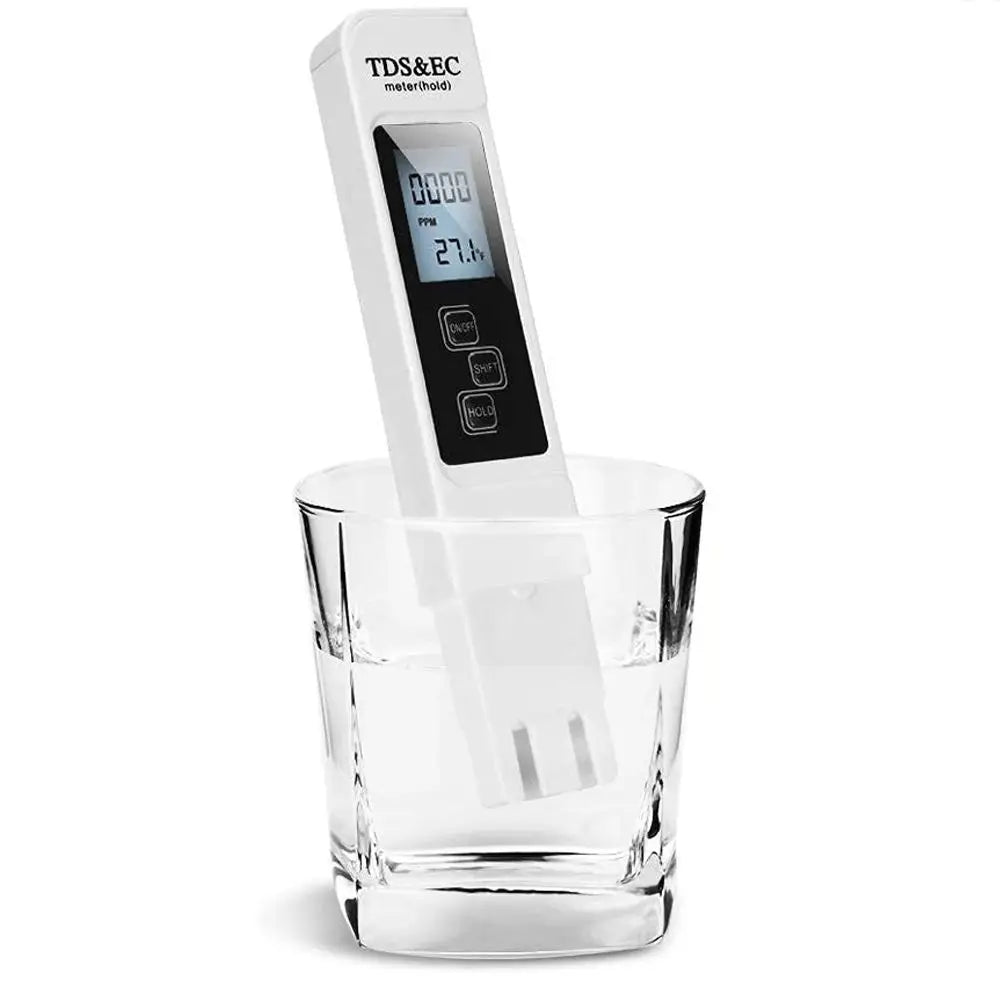 3-in-1 Digital Water Quality Tester with LCD Display