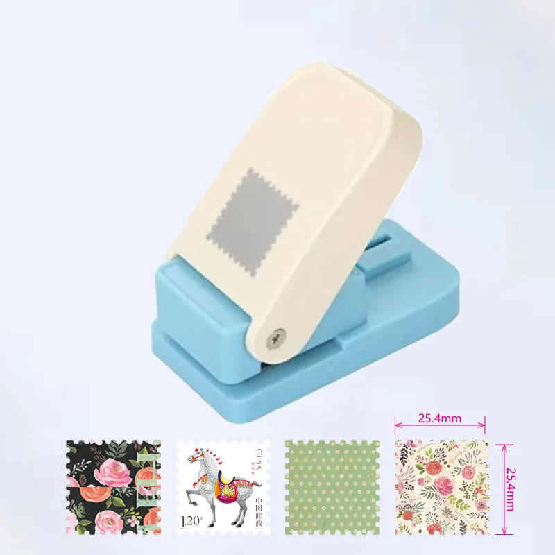 Perforadora con forma de sello para manualidades y scrapbooking