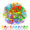 Colorful Locking Stitch Markers for Knitting & Crochet
