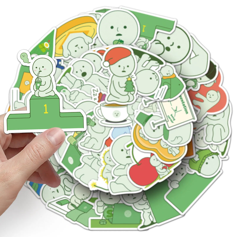 Niedliche Smiski Cartoon-Aufkleber-Packung