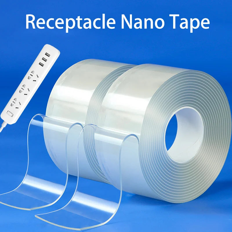 Reusable Double-Sided Nano Tape — Strong, Clear, and Residue-Free