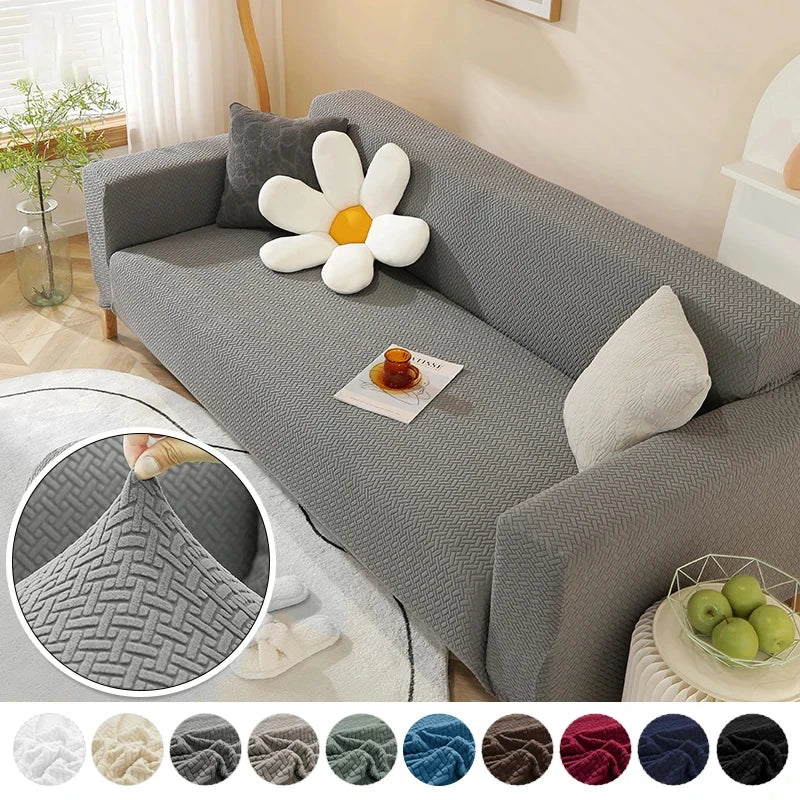 Thick Jacquard Elastic Sofa Cover