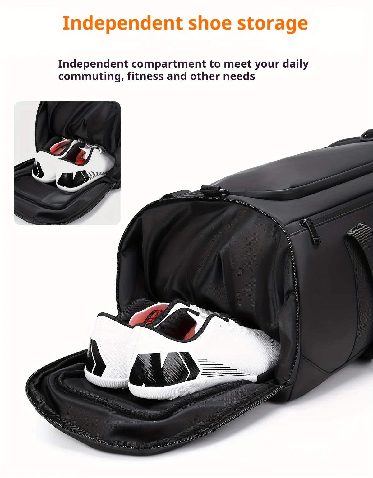 Large Capacity Travel Duffel Bag for Men — Spacious Gym & Weekend Overnight Bag