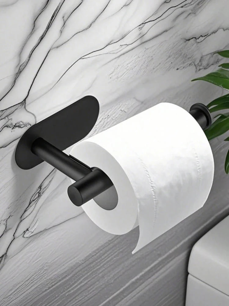 Self-Adhesive Stainless Steel Toilet Paper Holder