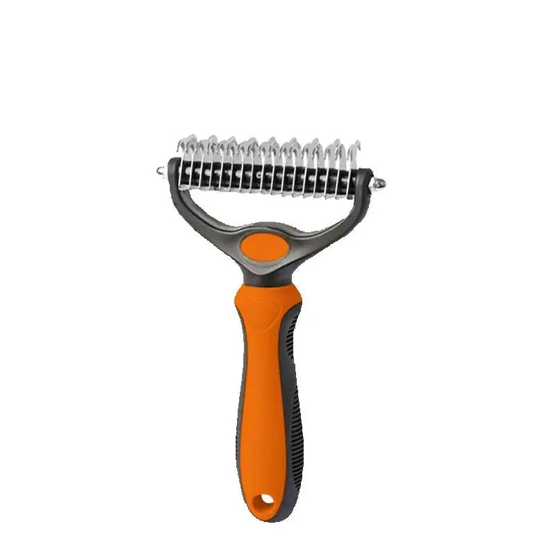 Double-Sided Pet Dematting Comb for Dogs & Cats