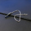 Mini Metal Lightsaber Keychain Charm