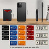 Men's Slim Bifold Wallet with Magnetic Closure and RFID Protection