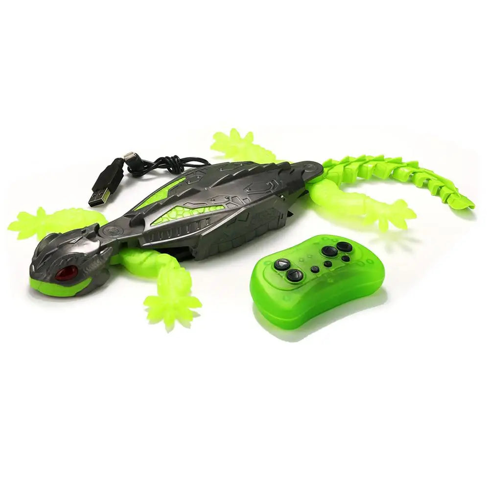 Realistic RC Wall Climbing Lizard Robot
