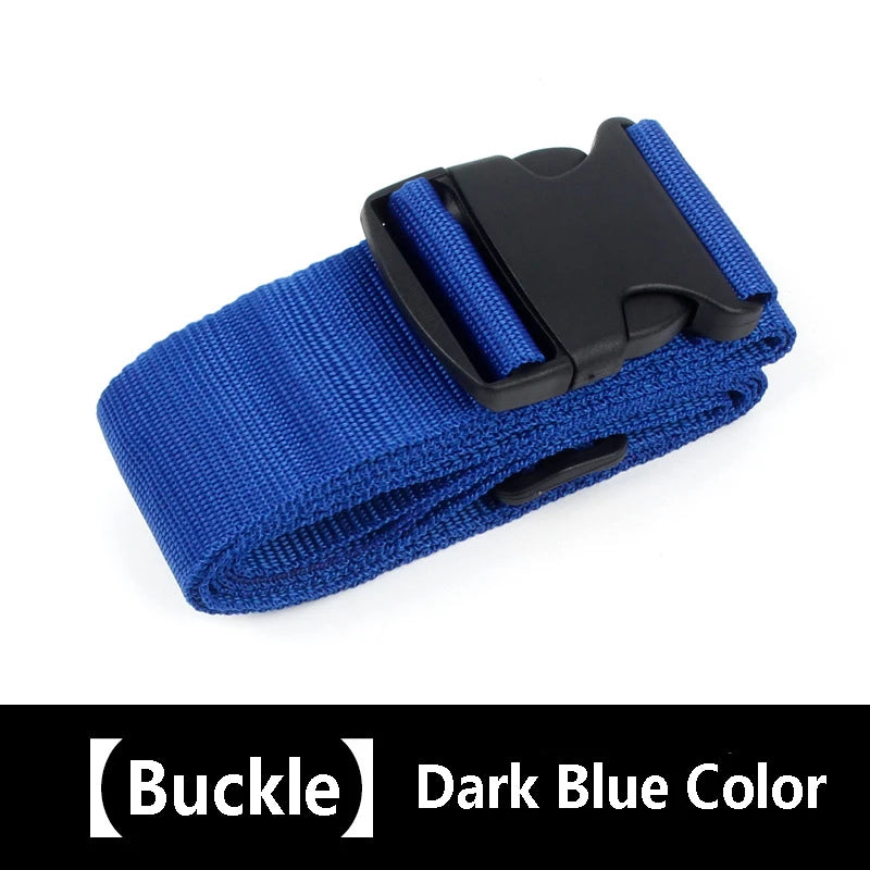 Adjustable Suitcase Straps with Bright Neon Colors – Secure & Easy to Spot