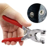 Snap Button Kit with Pliers – 100 Sets of Metal Fasteners for Sewing and Crafts