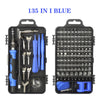 Precision 135-in-1 Screwdriver Set with Magnetic Bits and Repair Accessories