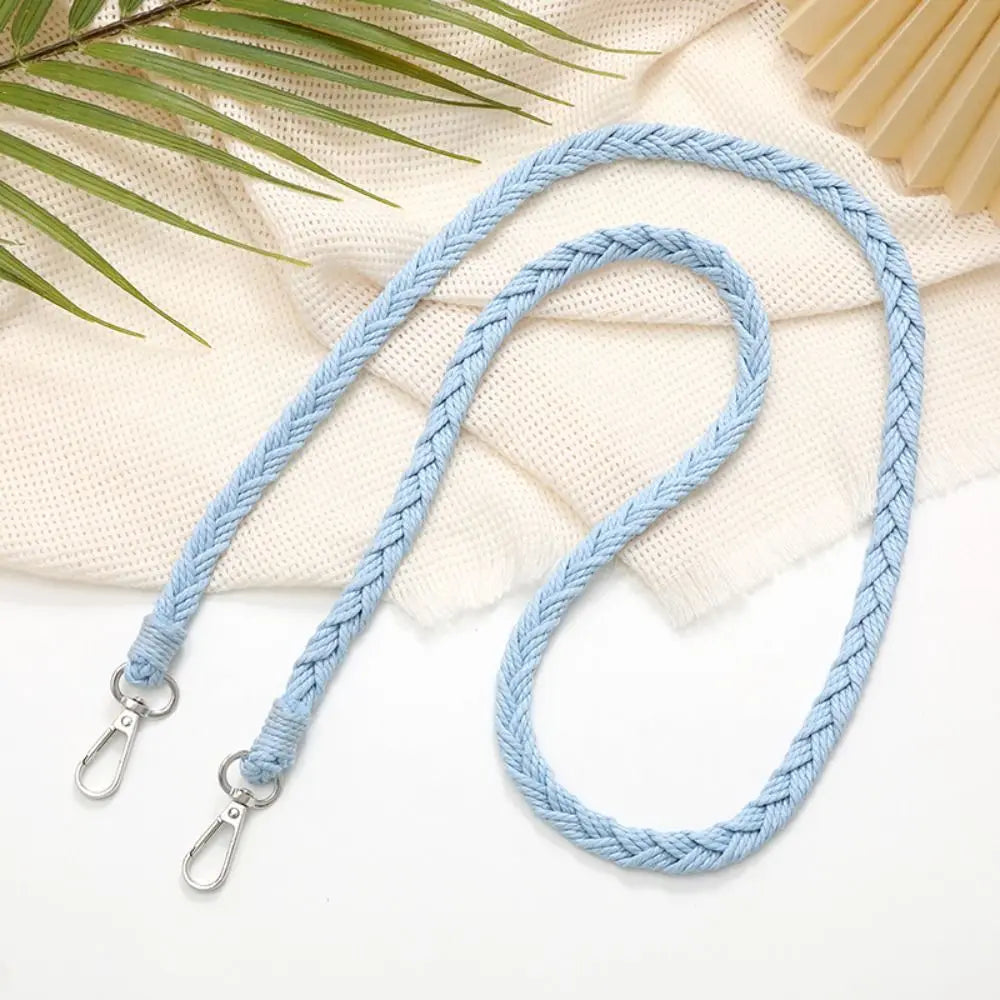 Handwoven Braided Bag Strap – Detachable Crossbody Belt