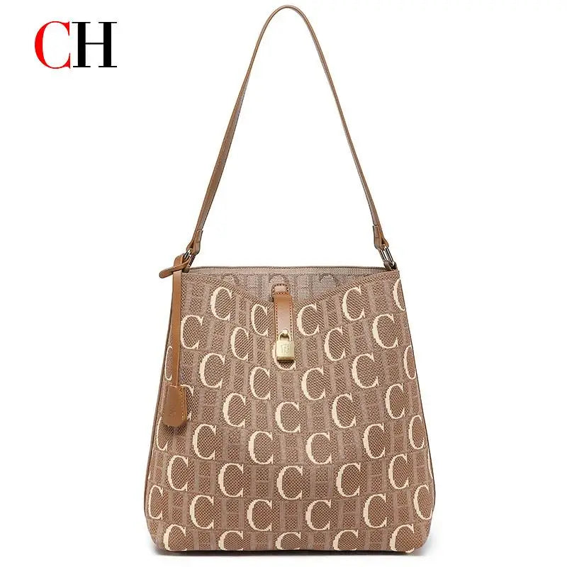 Vintage Monogram Hobo-Tasche