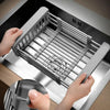 Adjustable Stainless Steel Sink Drain Basket