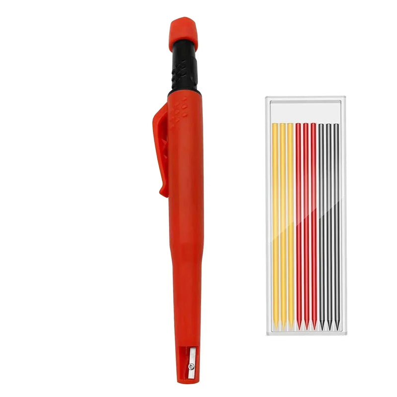 Mechanical Carpenter Pencil with Built-in Sharpener