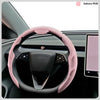 Premium Universal Leather Steering Wheel Cover