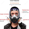 Full Face Chemical Respirator Mask with Anti-Fog Visor