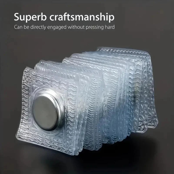 Invisible Magnetic Snap Fasteners for Sewing