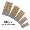 Titanium-Coated Hex Shank Drill Bit Set