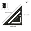 7-Inch Aluminum Speed Square with Dual Scale