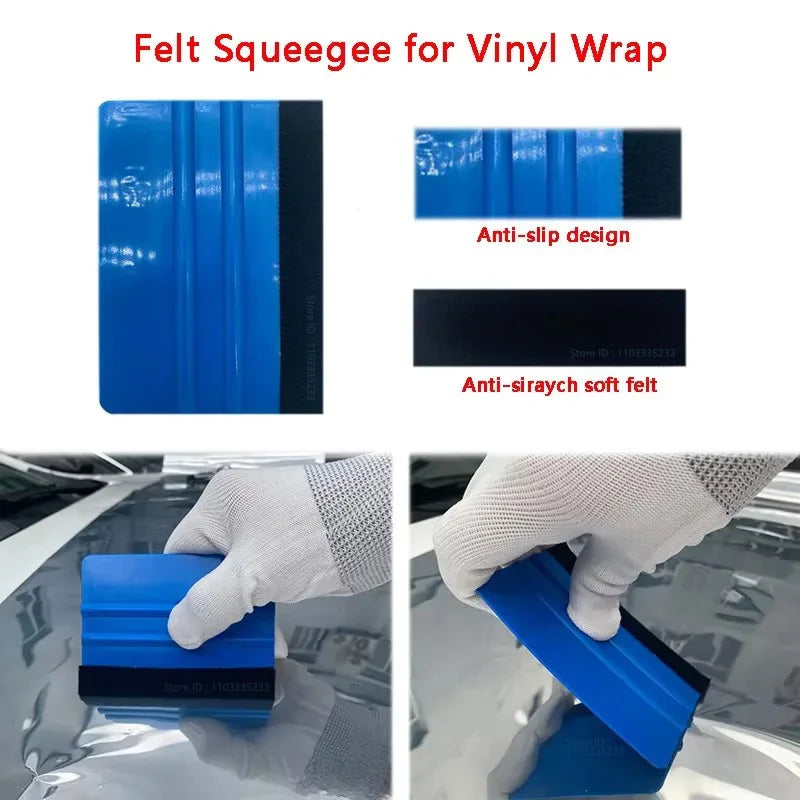 Complete Vehicle Vinyl Wrap & Tint Installation Kit
