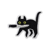Assassin Cat Embroidered Patch – Funny Hook & Loop Badge