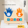 Wooden Finger Counting Math Toy for Kids