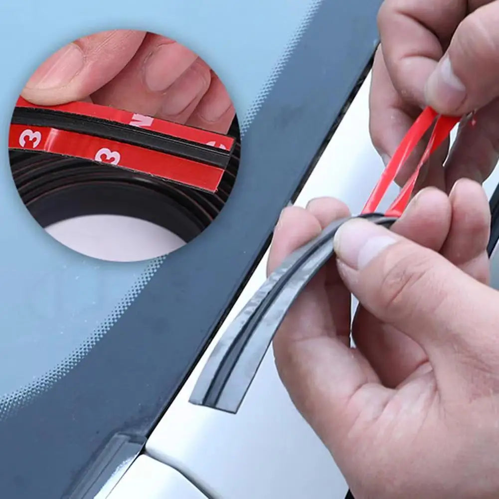 T-Shaped EPDM Rubber Weather Seal Strip for Car Doors and Windows