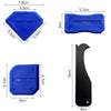 5-Piece Silicone Caulking Tool Kit with Scraper and Spreader