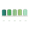 80-Color Polyester Embroidery Thread Collection – 500m Spools