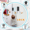 Heavy-Duty Door Reinforcement Lock