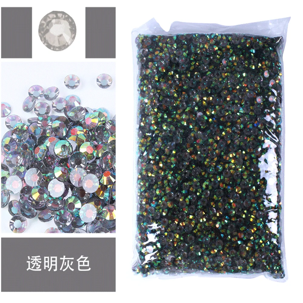 Jelly AB Flatback Resin Rhinestones (2-6mm)