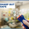 Plastic Razor Blade Scraper for Sticker & Label Removal
