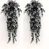 Artificial Flower Hanging Decorations for Autumn and Halloween (Set of 2)