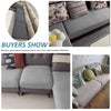Jacquard Elastic Sofa Cover with Anti-Slip Grip