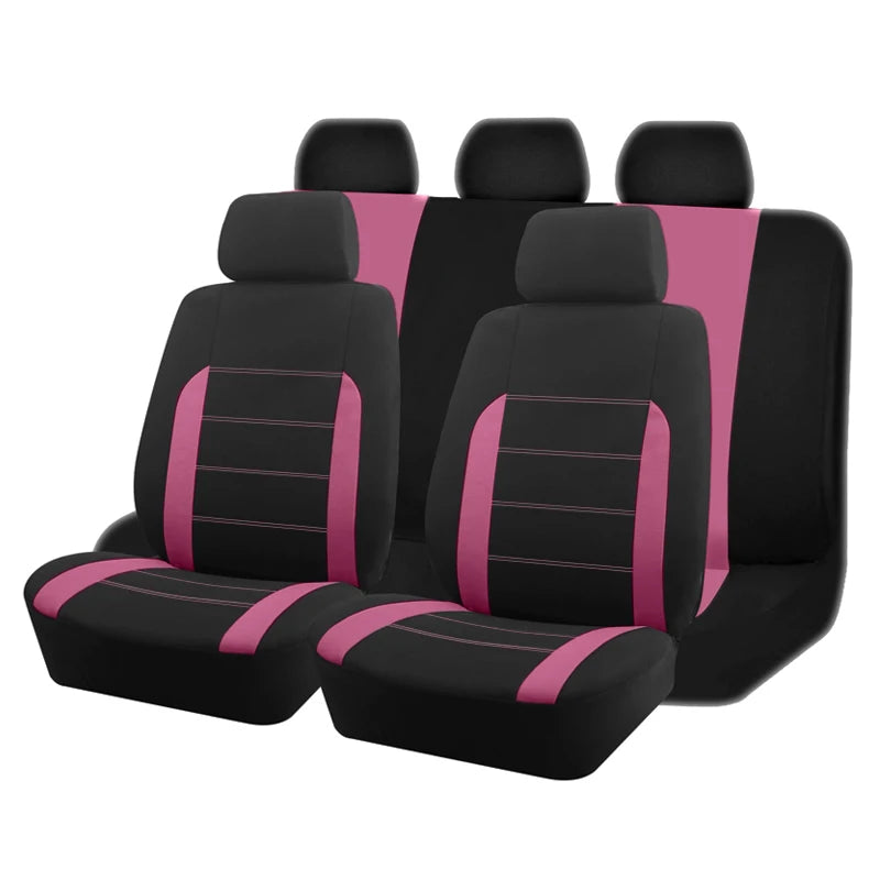Universal Car Seat Covers — Full Set Front & Rear